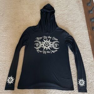 Lightweight Gothic Hoodie